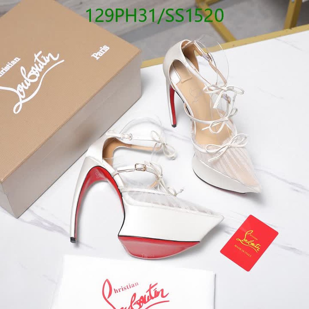 Christian Louboutin-Women Shoes Code: SS1520 $: 129USD