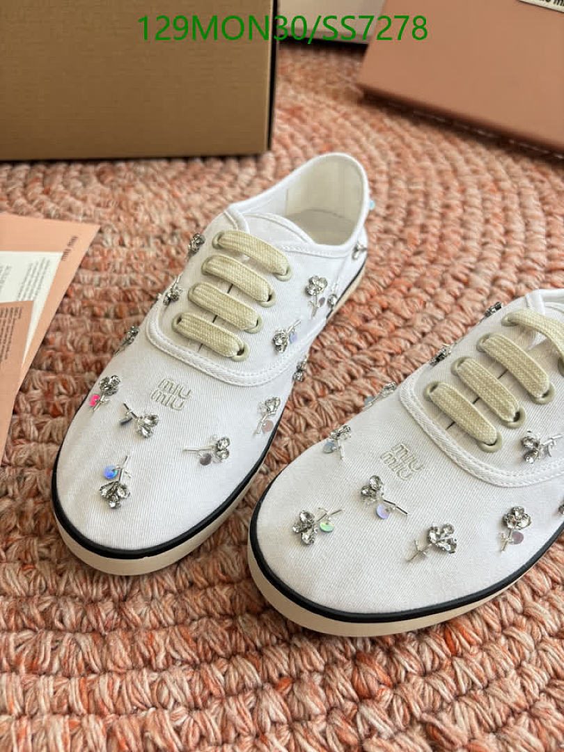 Miu Miu-Women Shoes Code: SS7278 $: 129USD