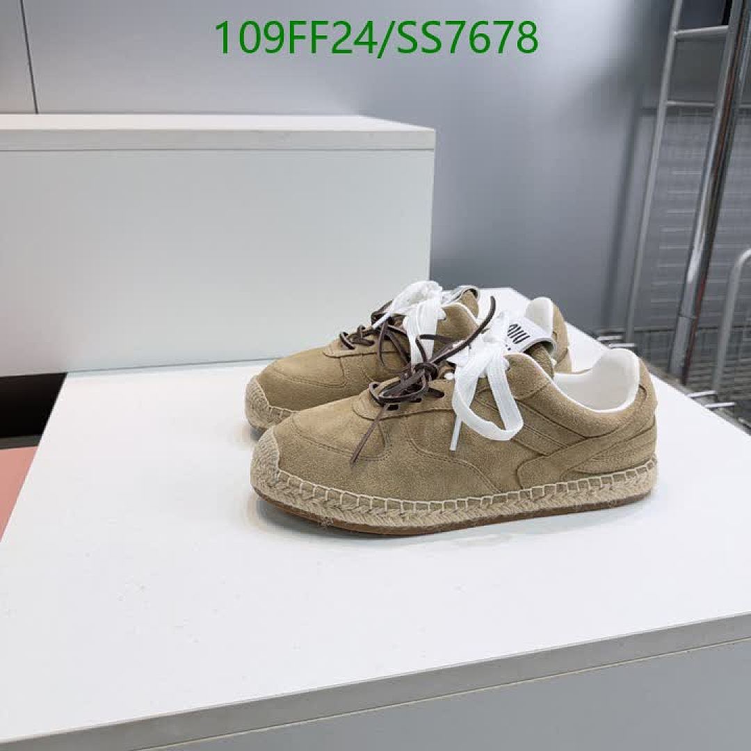 Miu Miu-Women Shoes Code: SS7678 $: 109USD