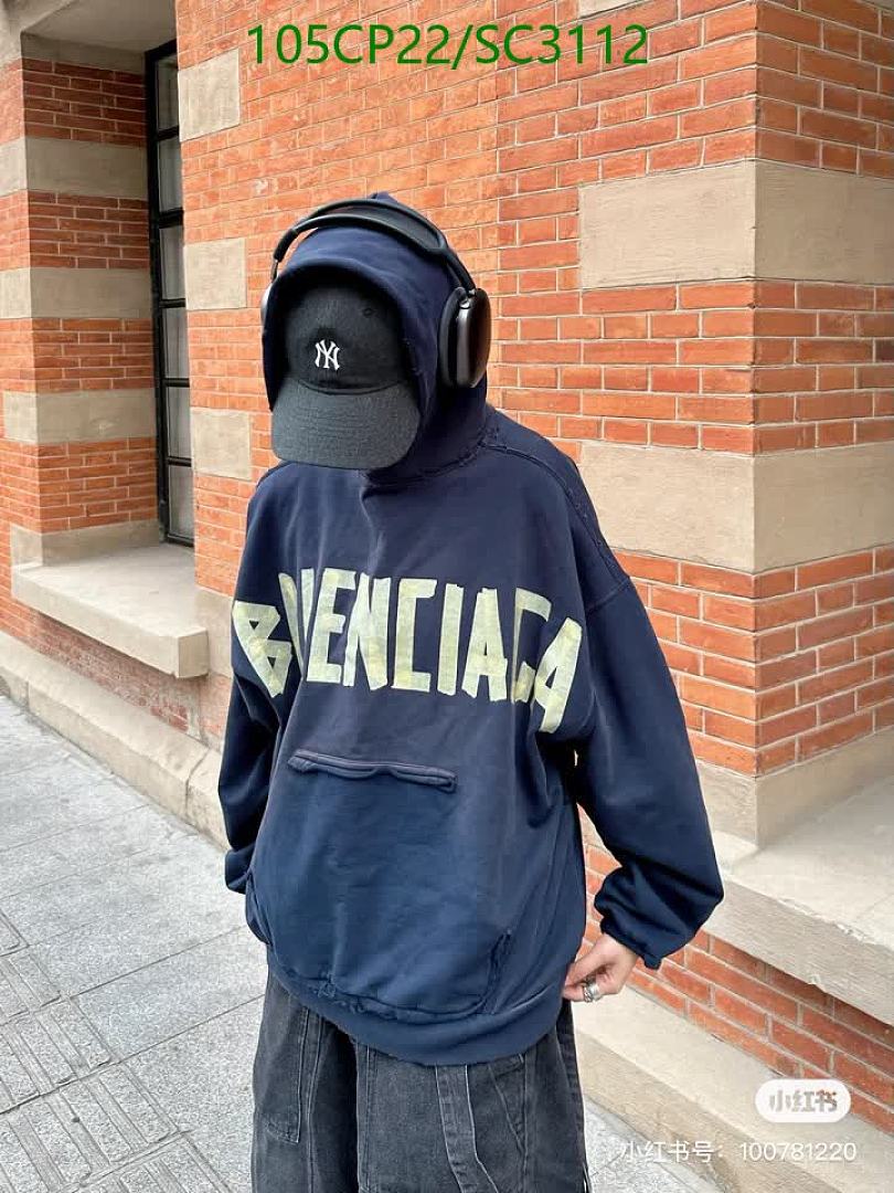Balenciaga-Clothing Code: SC3112 $: 105USD