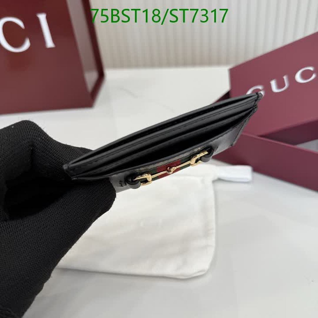 Gucci-Wallet Mirror Quality Code: ST7317 $: 75USD