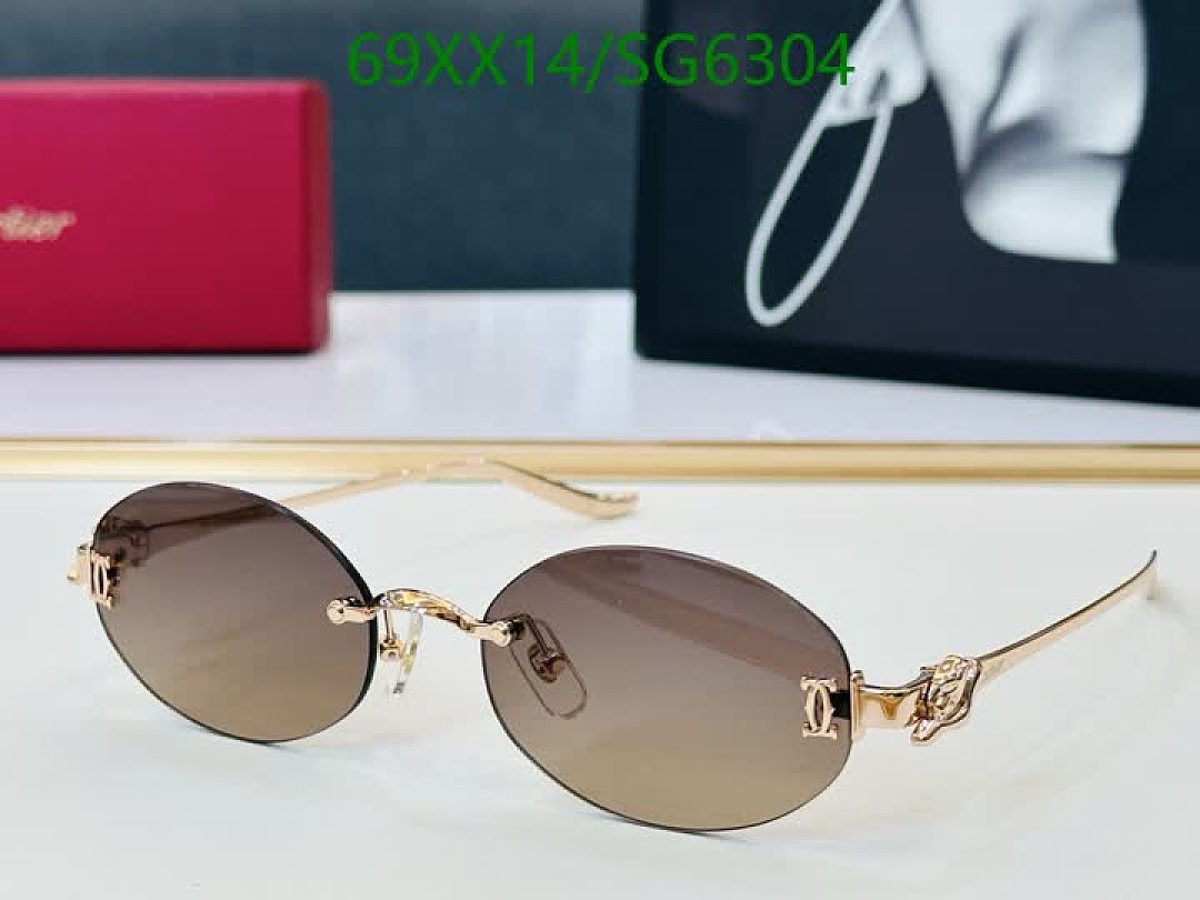 Cartier-Glasses Code: SG6304 $: 69USD