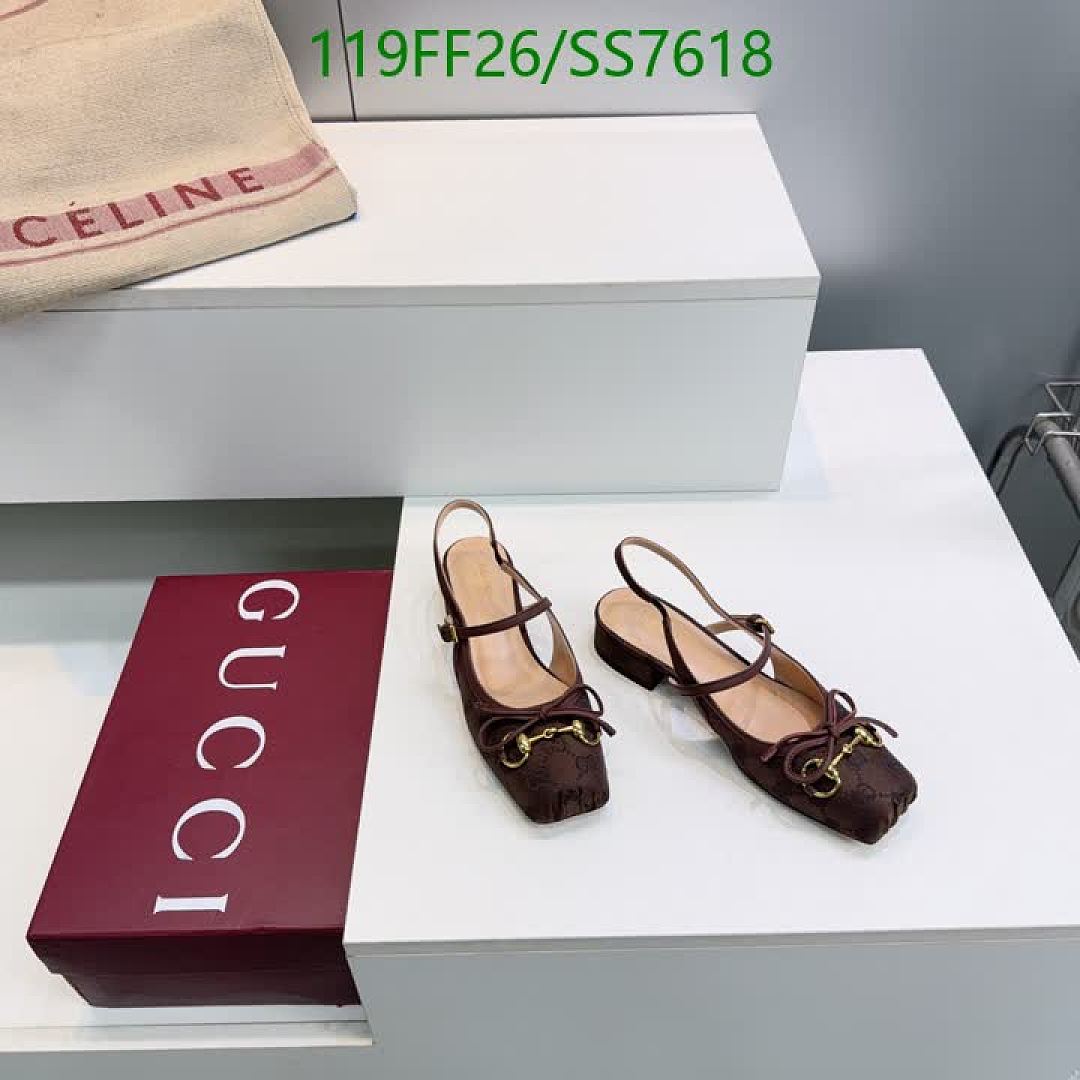 Gucci-Women Shoes Code: SS7618 $: 119USD