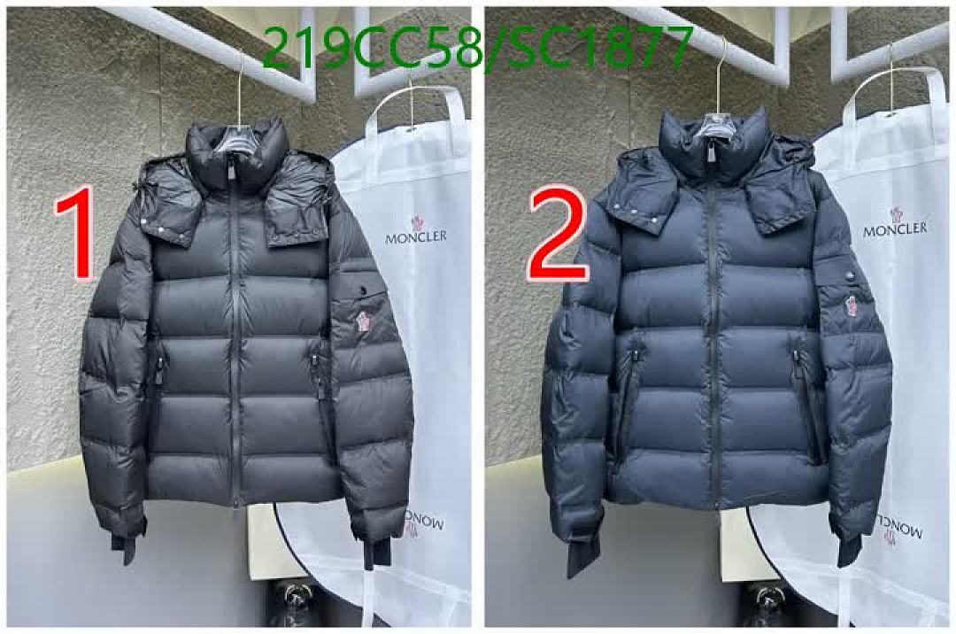 Moncler-Down jacket Men Code: SC1877 $: 219USD