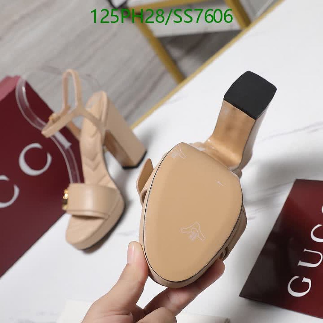 Gucci-Women Shoes Code: SS7606 $: 125USD