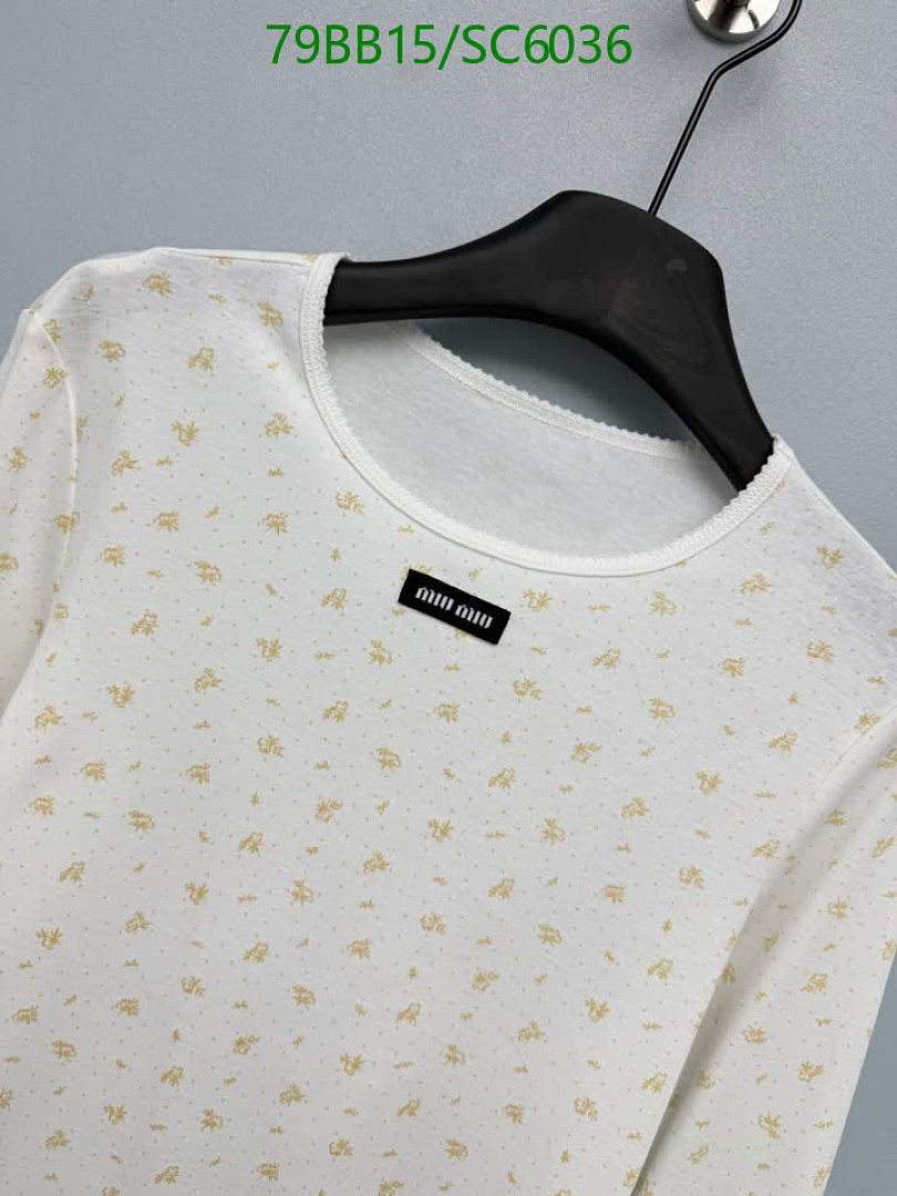 Miu Miu-Clothing Code: SC6036 $: 79USD
