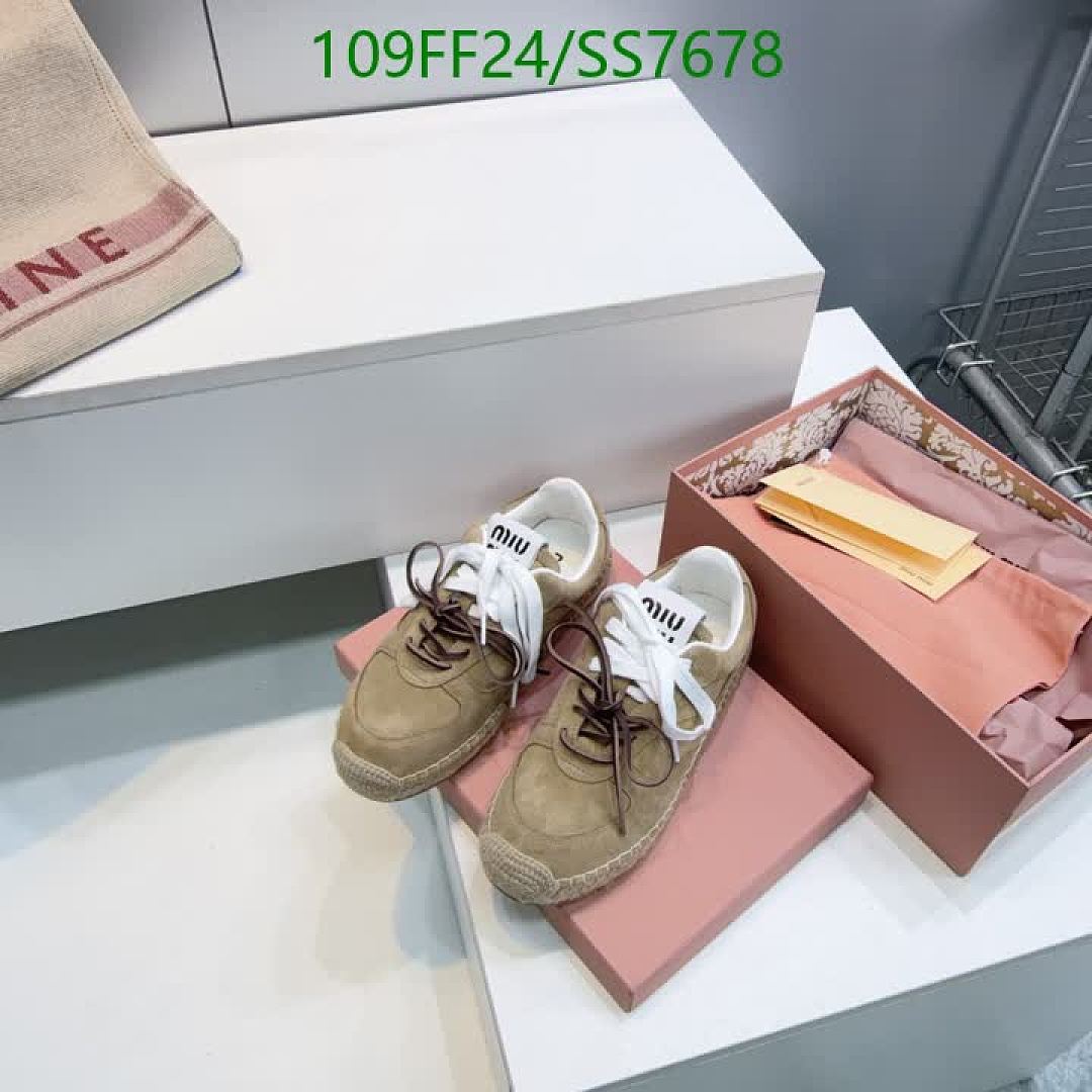 Miu Miu-Women Shoes Code: SS7678 $: 109USD