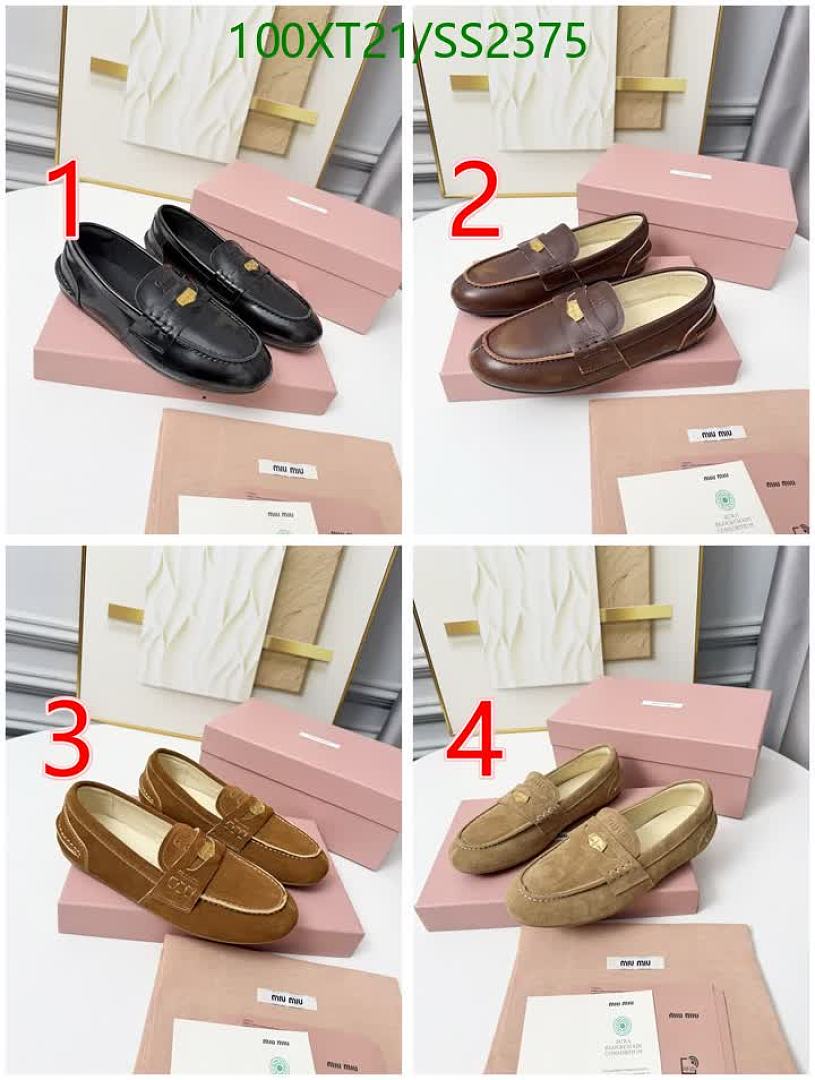 Miu Miu-Women Shoes Code: SS2375 $: 100USD