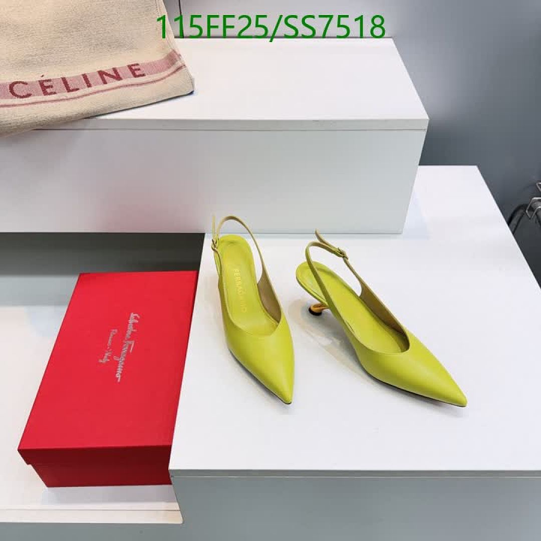 Ferragamo-Women Shoes Code: SS7518 $: 115USD