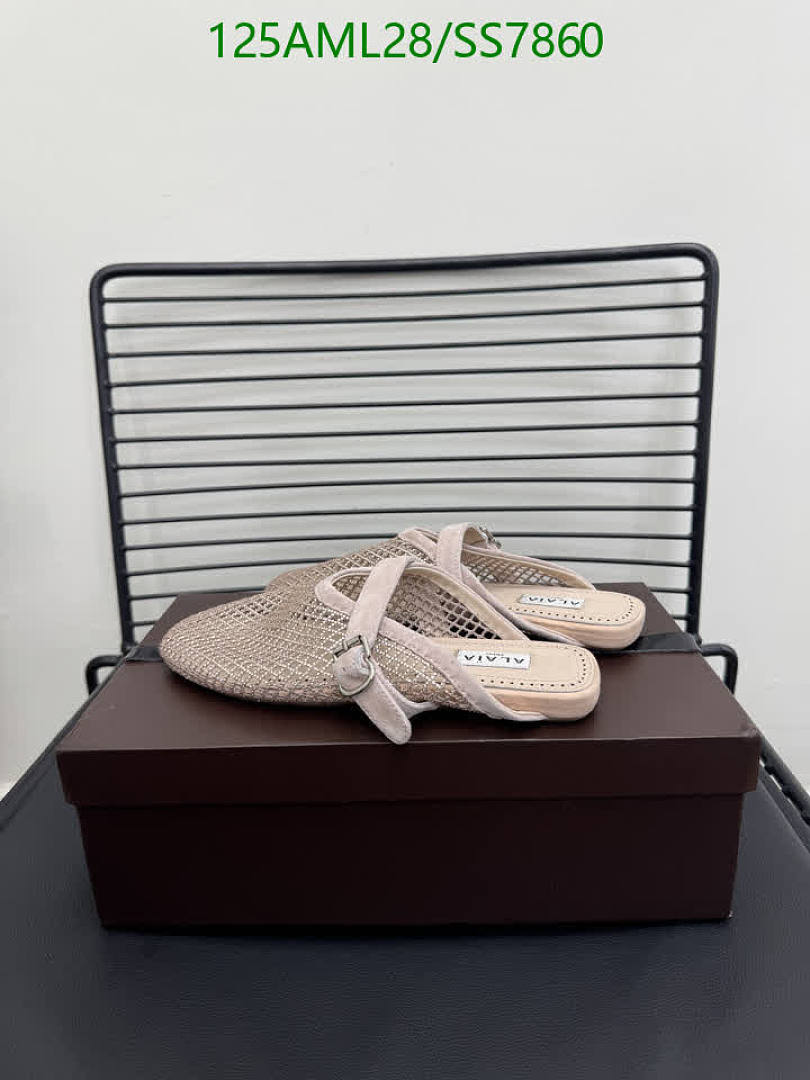 Alaia-Women Shoes Code: SS7860 $: 125USD