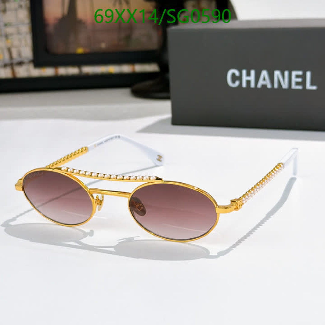 Chanel-Glasses Code: SG0590 $: 69USD