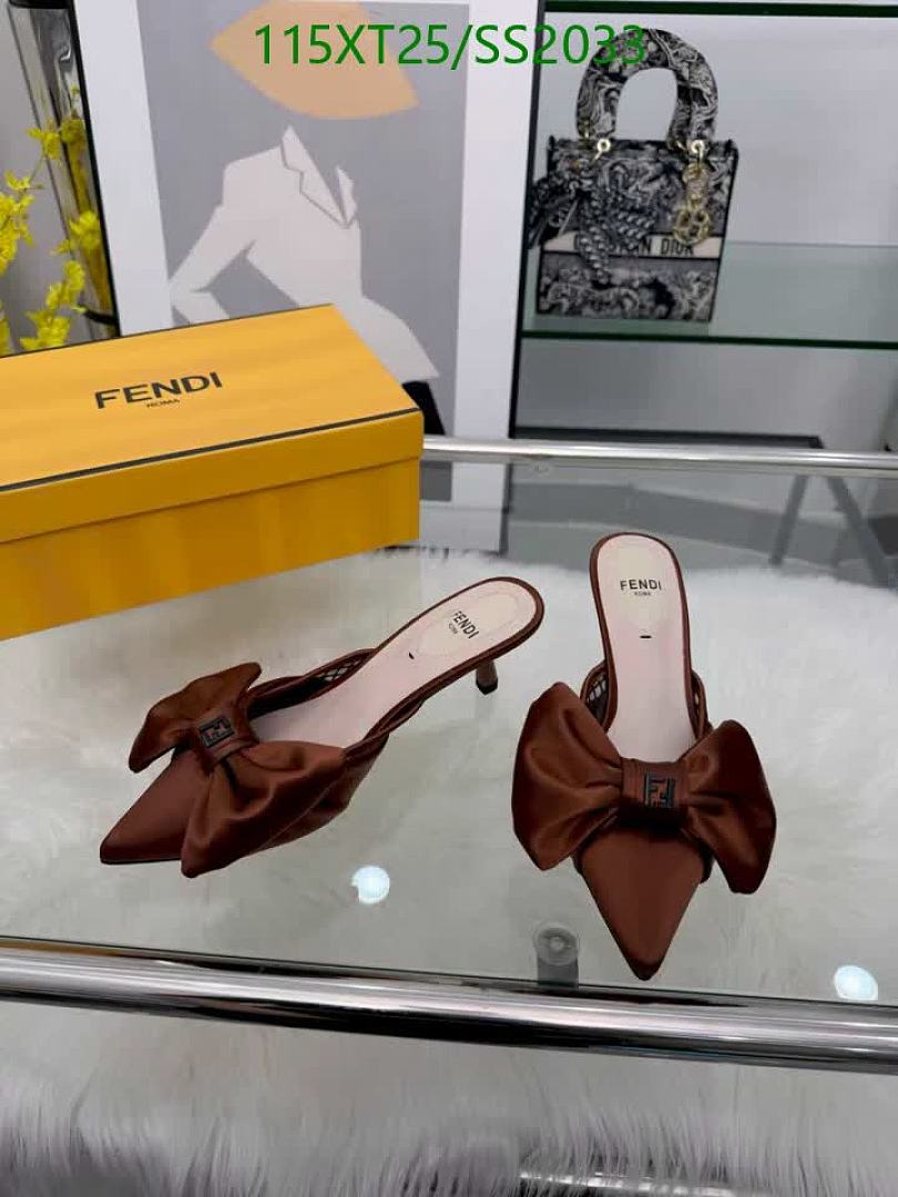 Fendi-Women Shoes Code: SS2033 $: 115USD