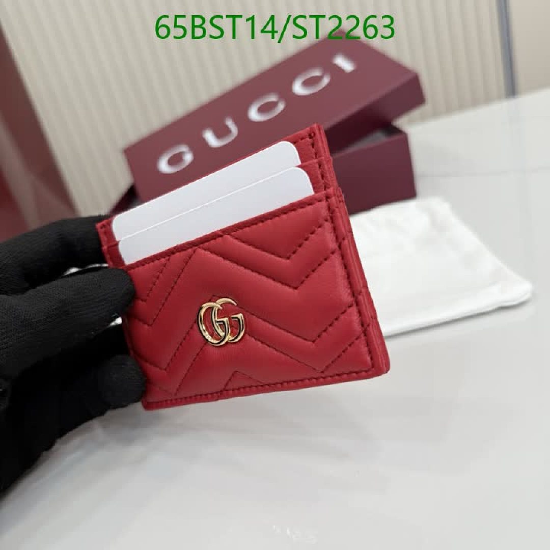 Gucci-Wallet Mirror Quality Code: ST2263 $: 65USD