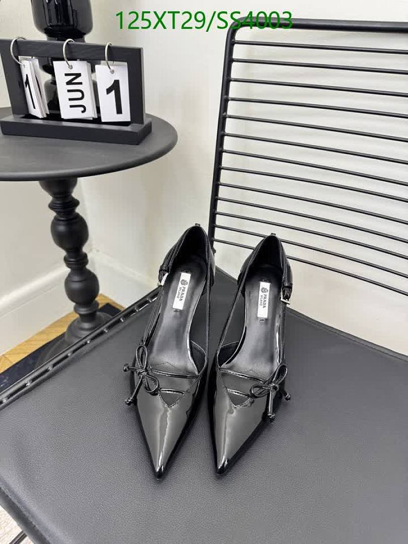 Prada-Women Shoes Code: SS4003 $: 125USD