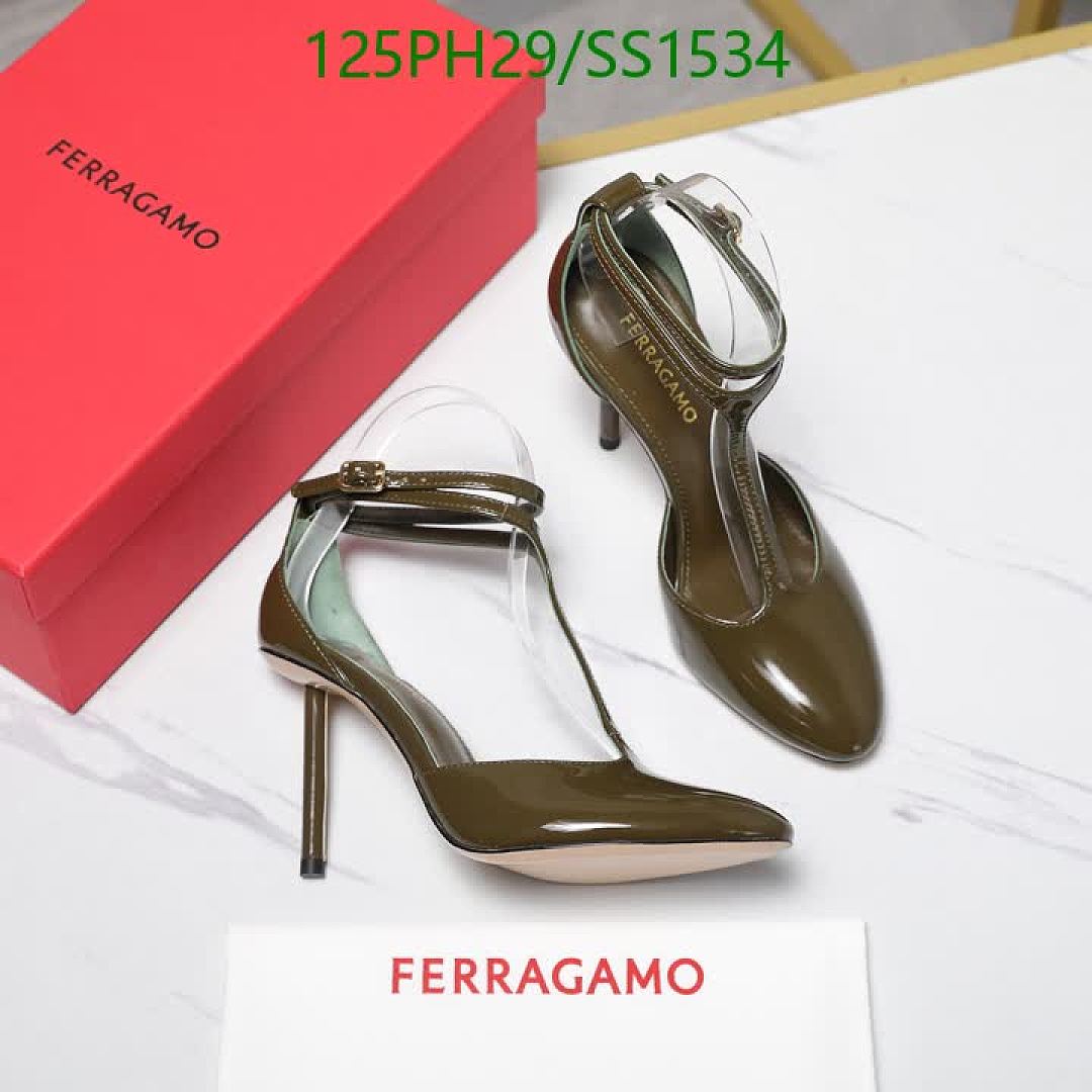 Ferragamo-Women Shoes Code: SS1534 $: 125USD