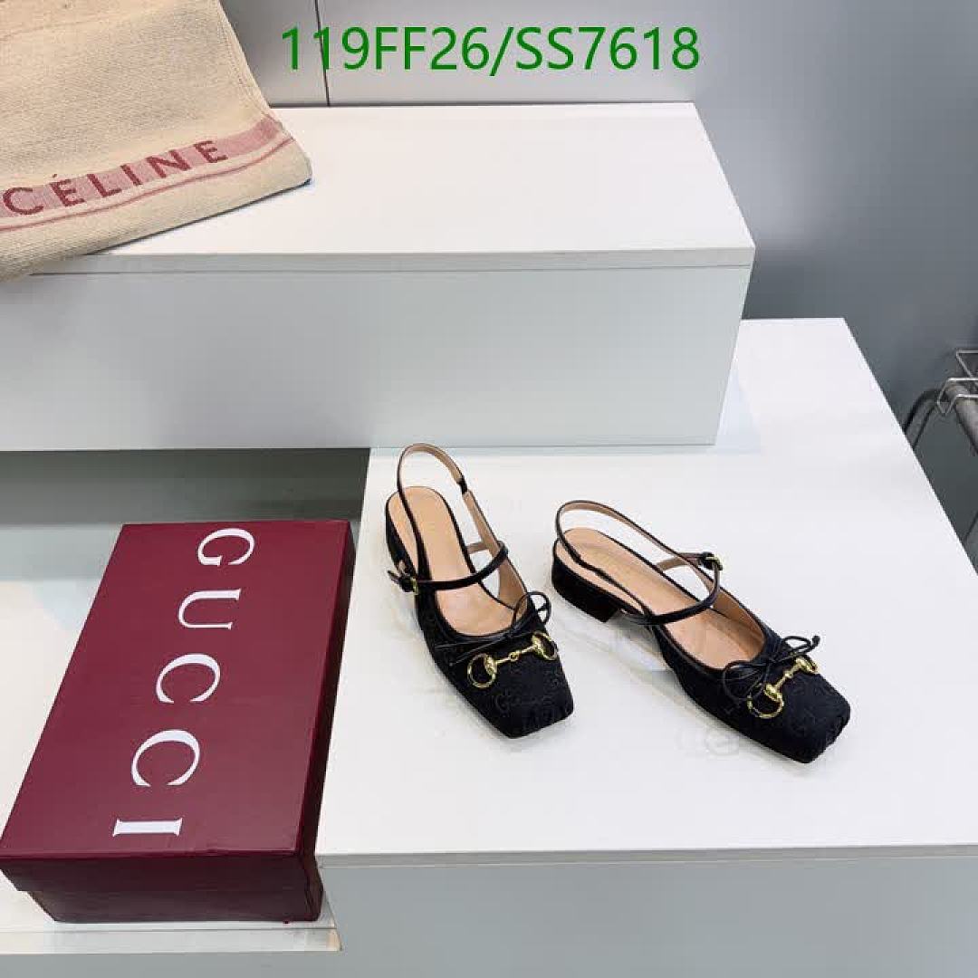 Gucci-Women Shoes Code: SS7618 $: 119USD