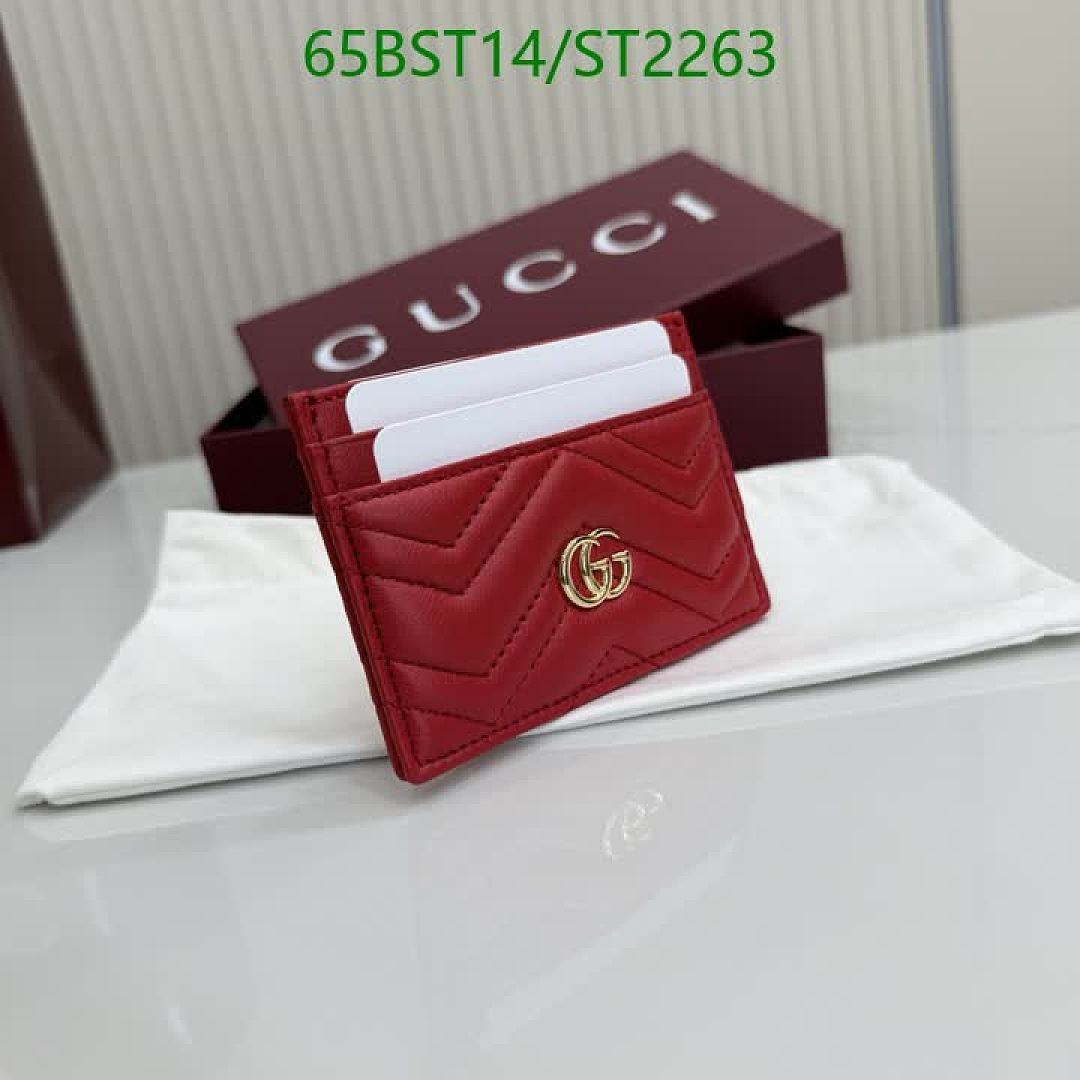 Gucci-Wallet Mirror Quality Code: ST2263 $: 65USD
