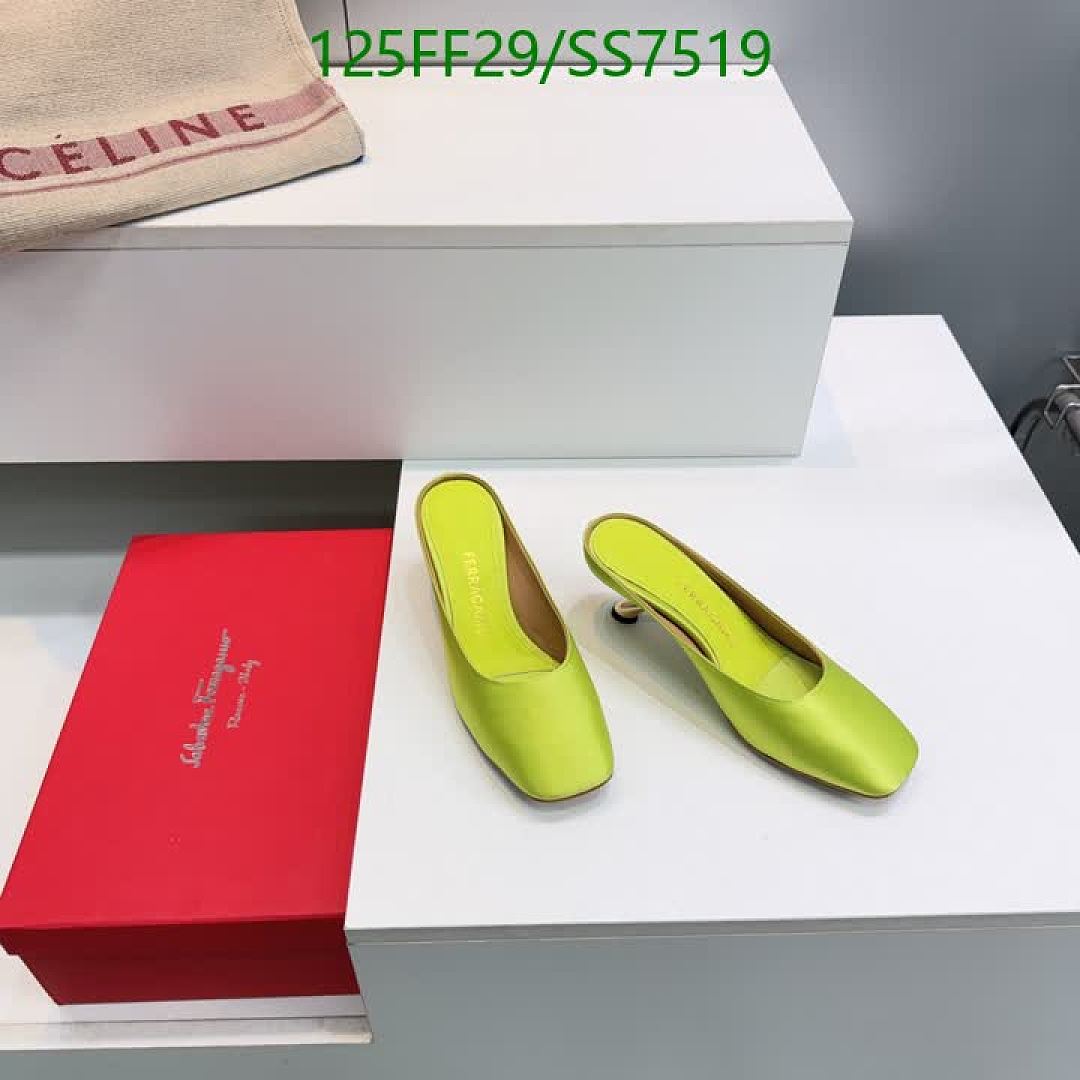 Ferragamo-Women Shoes Code: SS7519 $: 125USD