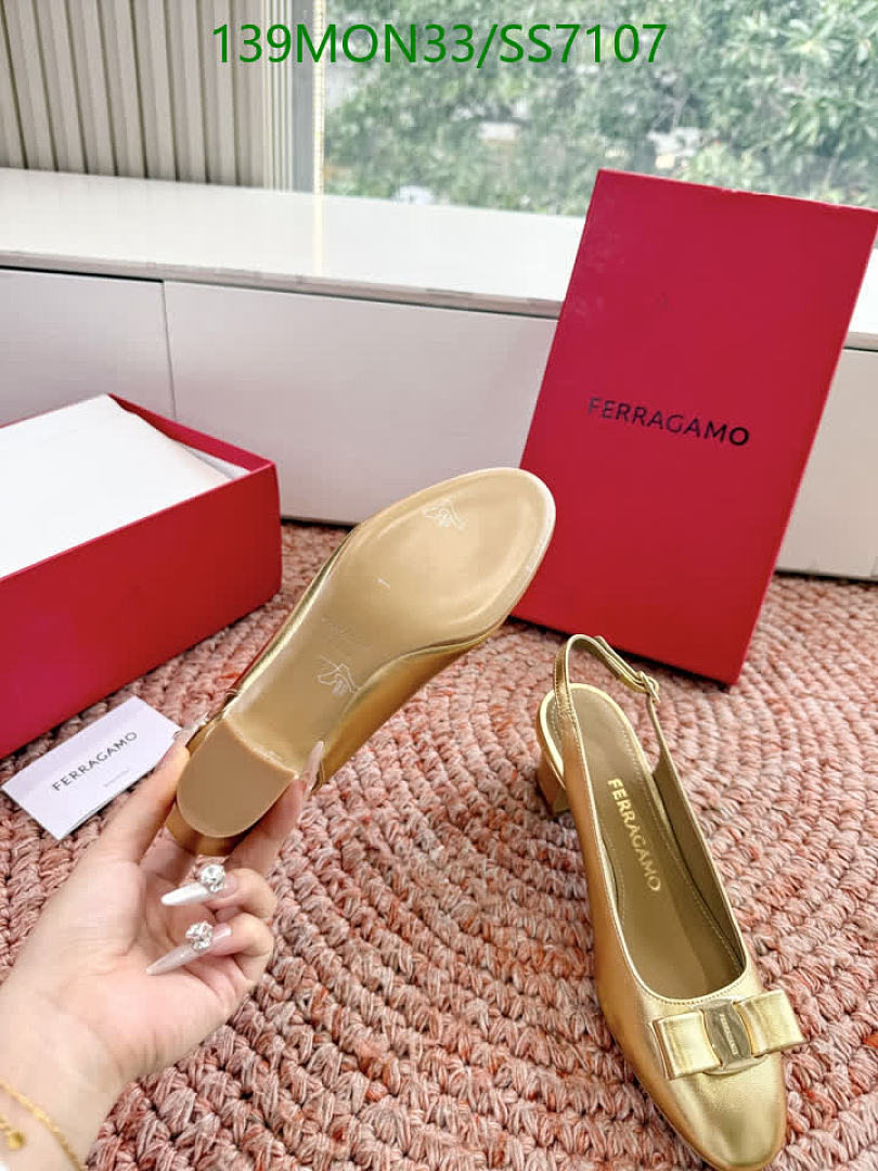 Ferragamo-Women Shoes Code: SS7107 $: 139USD