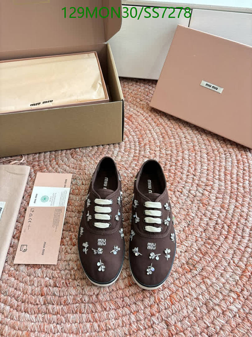 Miu Miu-Women Shoes Code: SS7278 $: 129USD