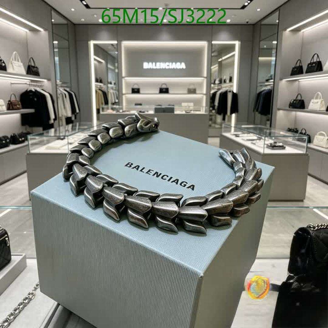 Balenciaga-Jewelry Code: SJ3222 $: 65USD