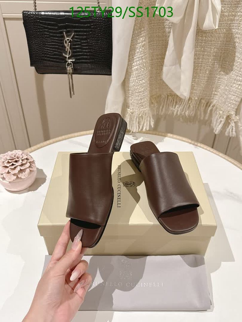 Brunello Cucinelli-Women Shoes Code: SS1703 $: 125USD
