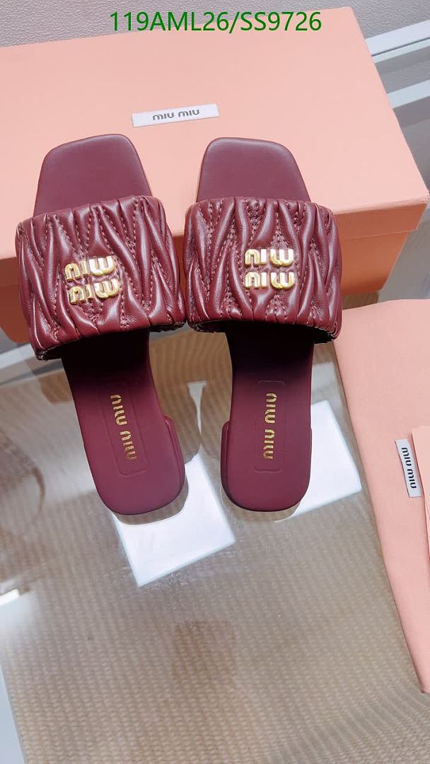 Miu Miu-Women Shoes Code: SS9726 $: 119USD