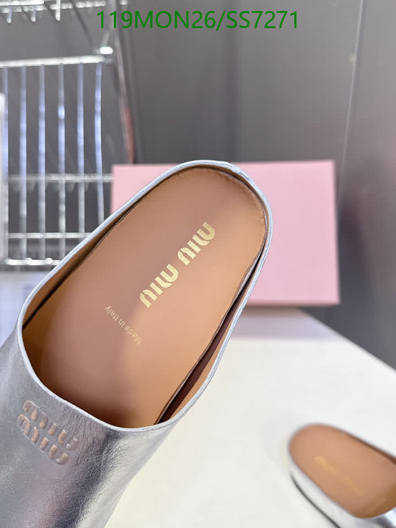 Miu Miu-Women Shoes Code: SS7271 $: 119USD