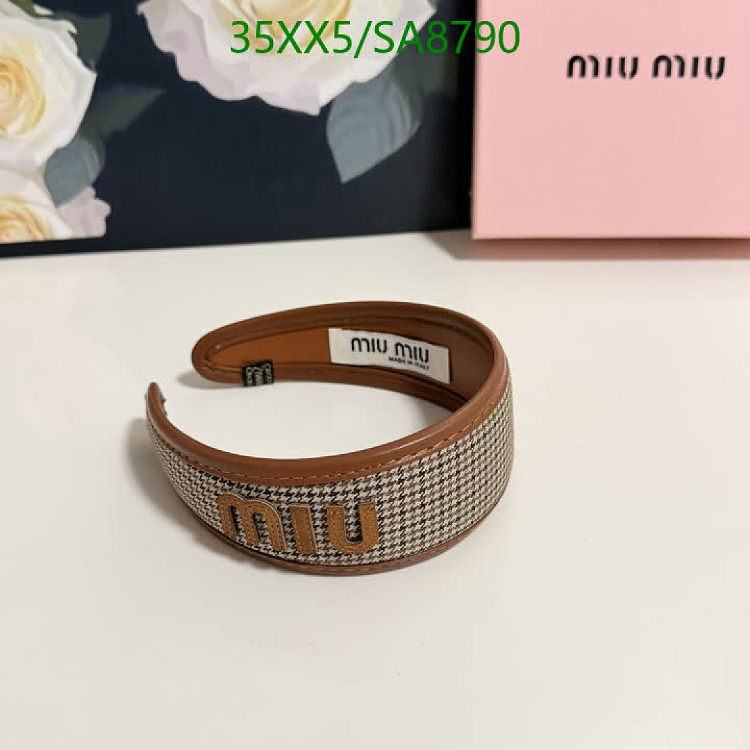 MIU MIU-Headband Code: SA8790 $: 35USD
