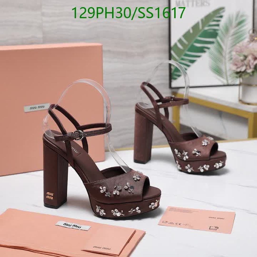 Miu Miu-Women Shoes Code: SS1617 $: 129USD