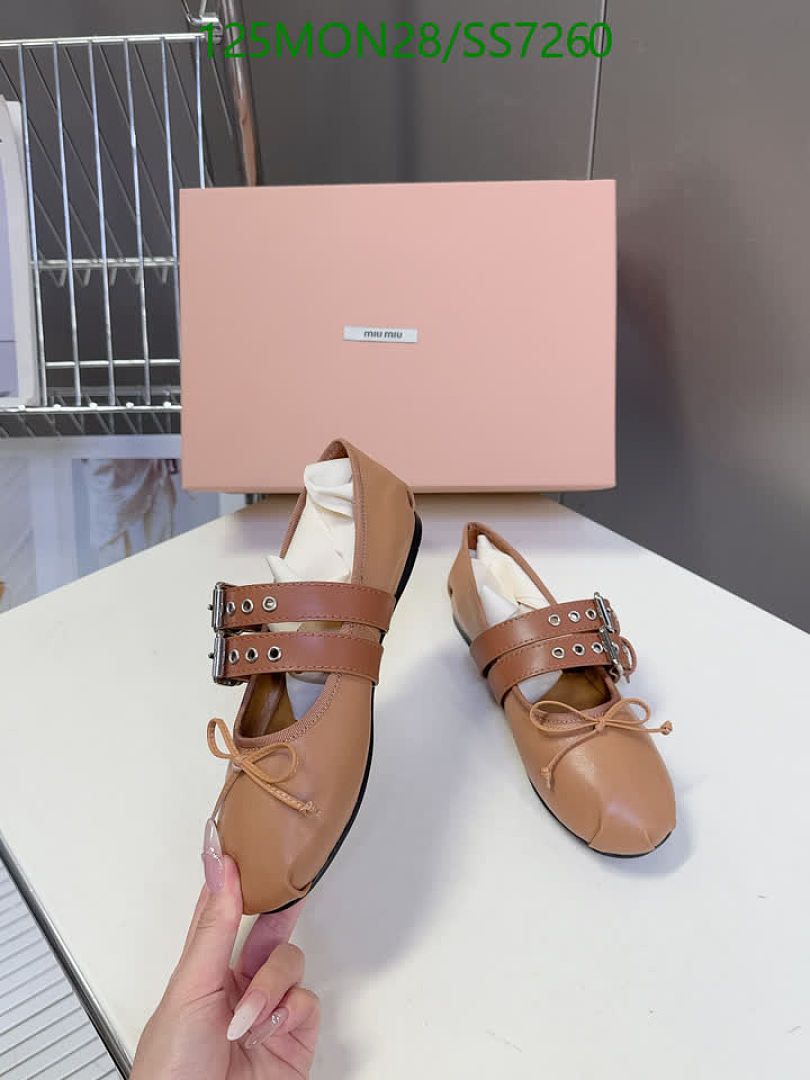 Miu Miu-Women Shoes Code: SS7260 $: 125USD