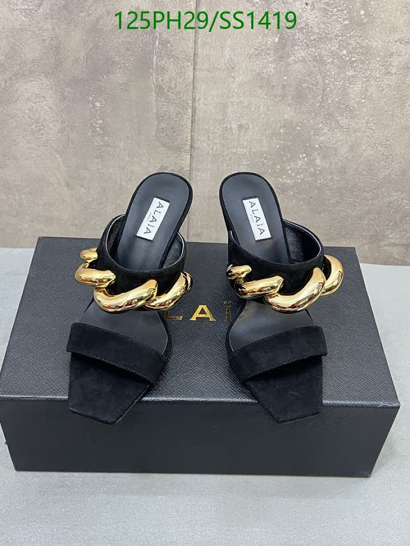 Alaia-Women Shoes Code: SS1419 $: 125USD