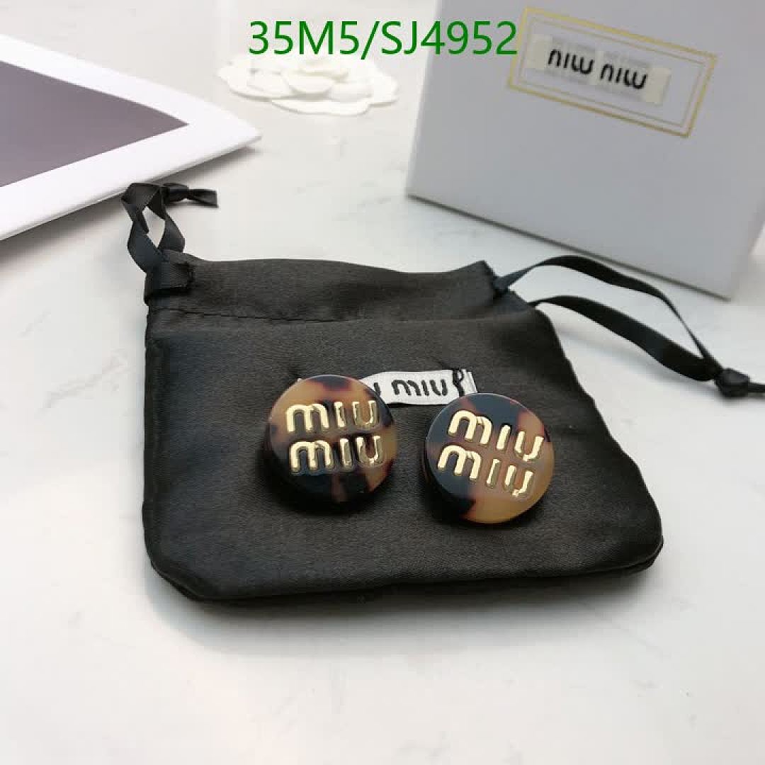 Miu Miu-Jewelry Code: SJ4952 $: 35USD