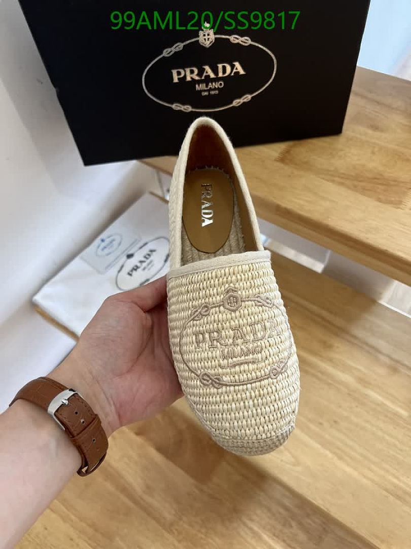 Prada-Women Shoes Code: SS9817 $: 99USD