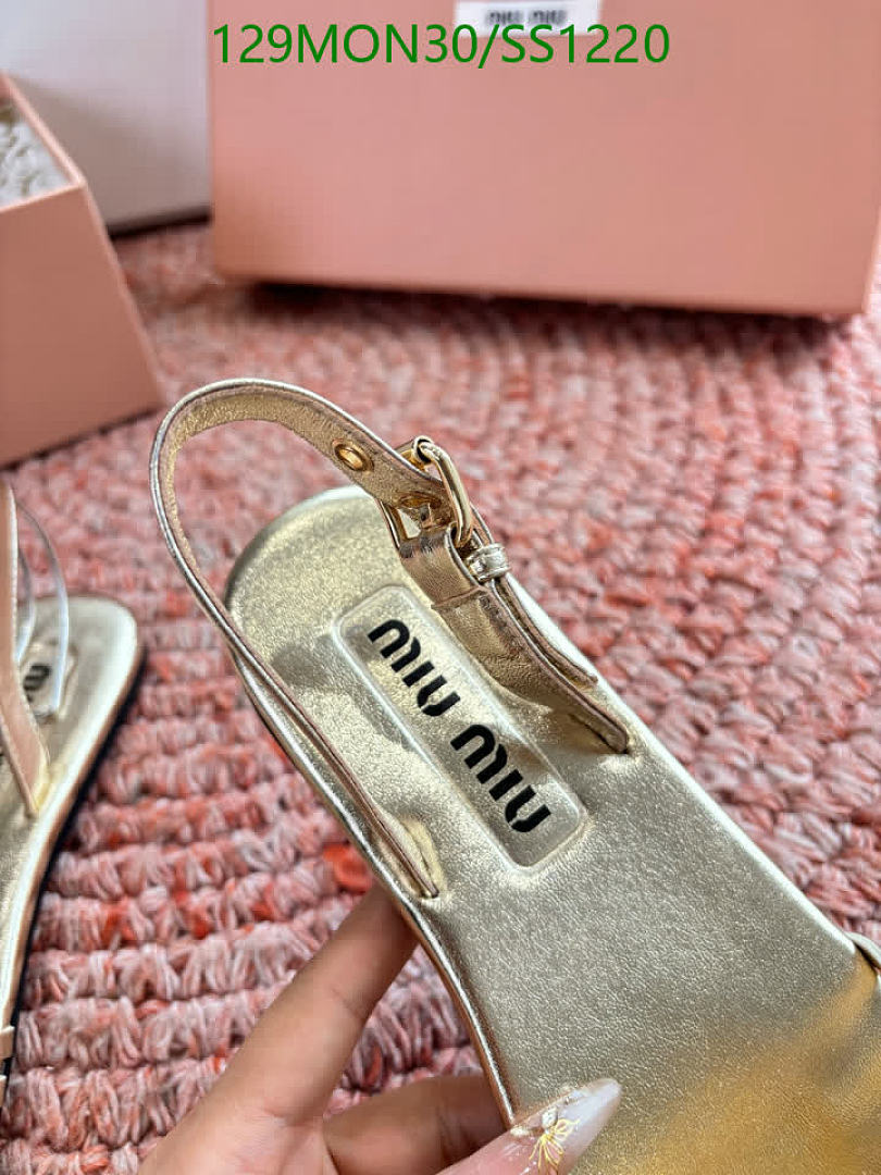 Miu Miu-Women Shoes Code: SS1220 $: 129USD