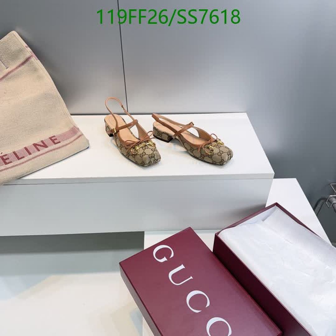 Gucci-Women Shoes Code: SS7618 $: 119USD