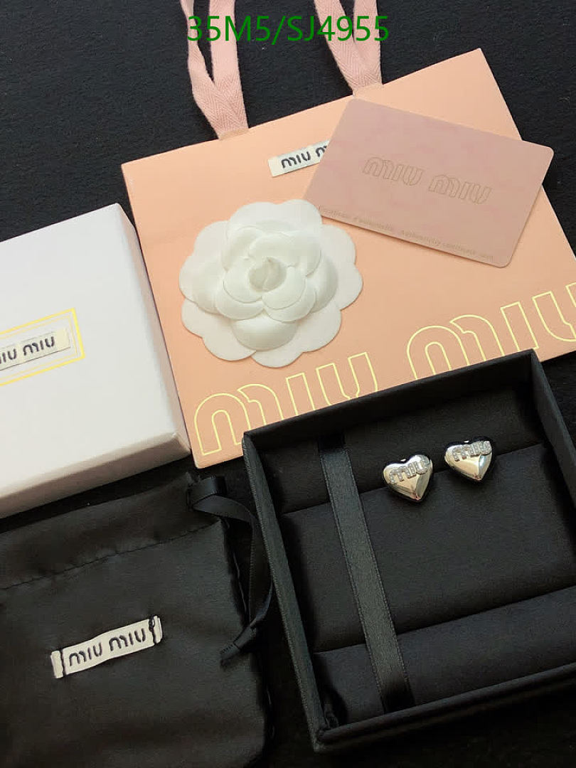 Miu Miu-Jewelry Code: SJ4955 $: 35USD