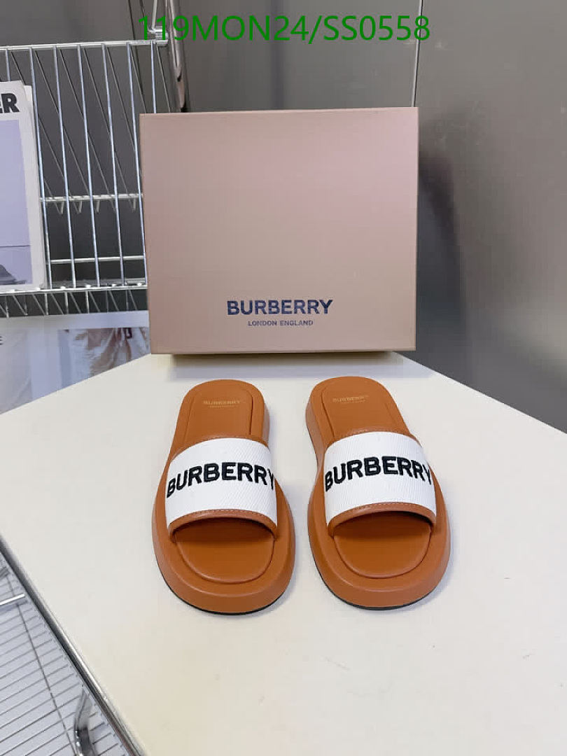 Burberry-Women Shoes Code: SS0558 $: 119USD