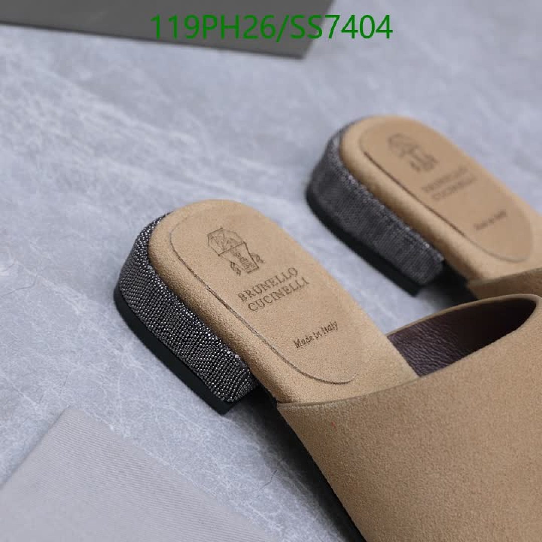 Brunello Cucinelli-Women Shoes Code: SS7404 $: 119USD