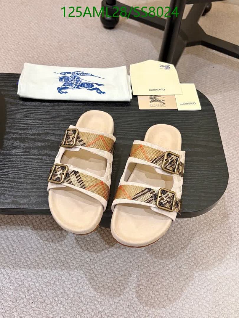 Burberry-Women Shoes Code: SS8024 $: 125USD