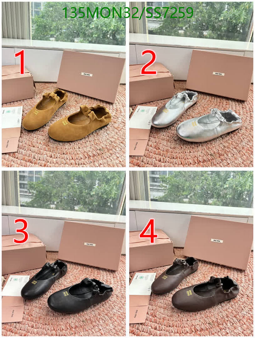 Miu Miu-Women Shoes Code: SS7259 $: 135USD