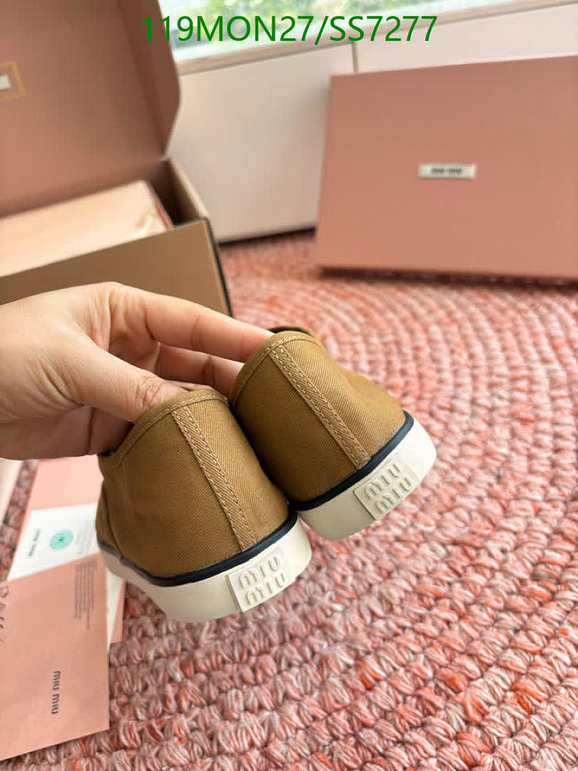 Miu Miu-Women Shoes Code: SS7277 $: 119USD