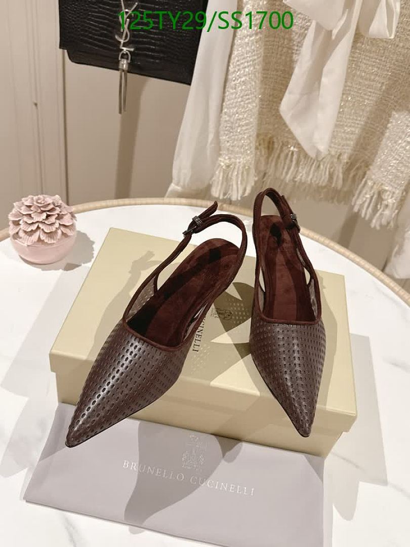 Brunello Cucinelli-Women Shoes Code: SS1700 $: 125USD