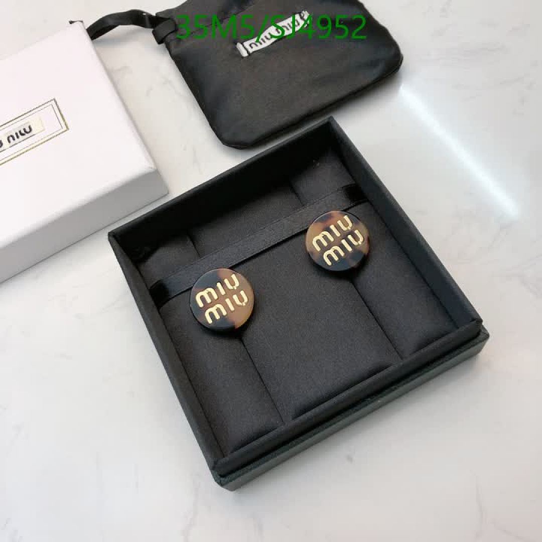 Miu Miu-Jewelry Code: SJ4952 $: 35USD