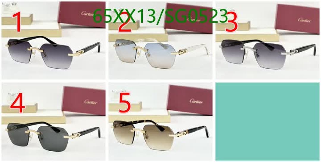 Cartier-Glasses Code: SG0523 $: 65USD