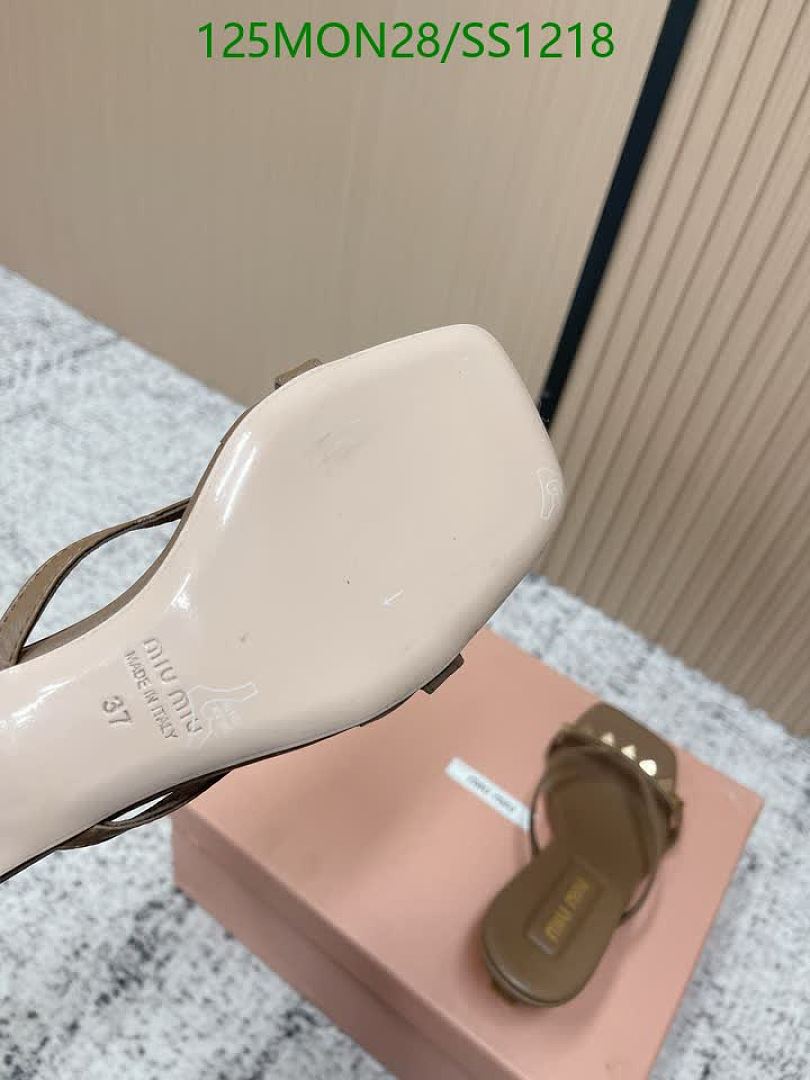 Miu Miu-Women Shoes Code: SS1218 $: 125USD