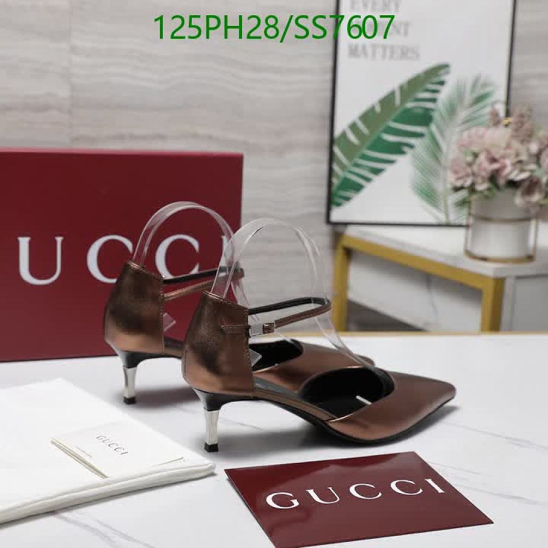 Gucci-Women Shoes Code: SS7607 $: 125USD