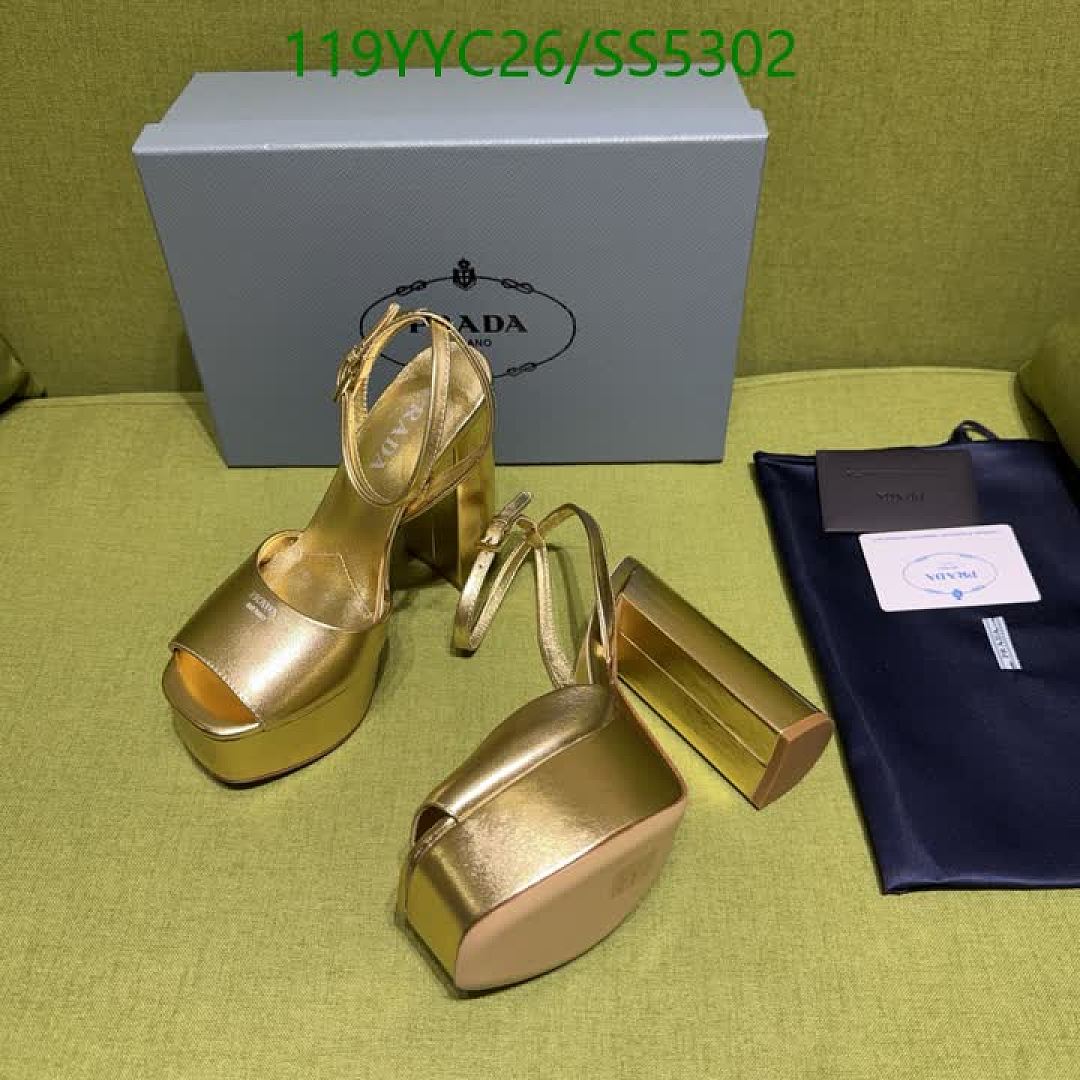 Prada-Women Shoes Code: SS5302 $: 119USD