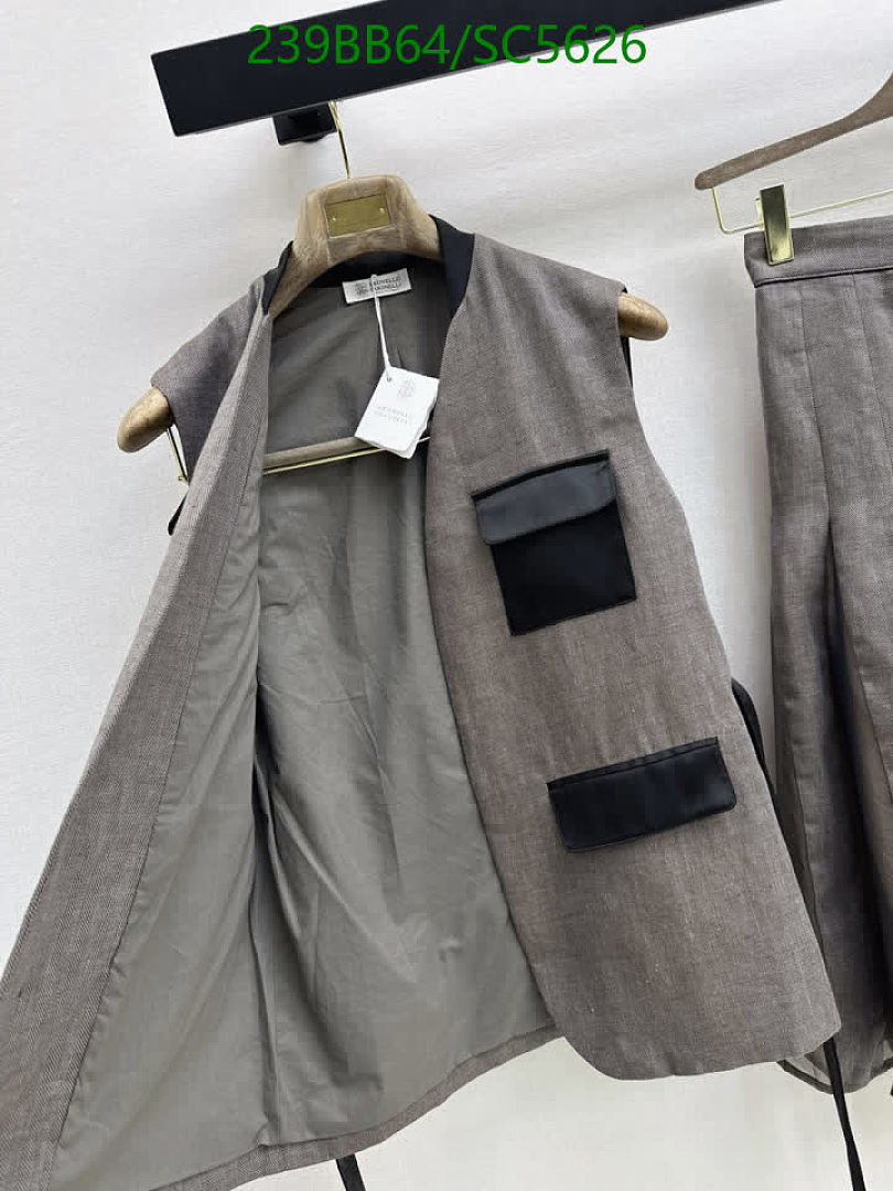 Brunello Cucinelli-Clothing Code: SC5626 $: 239USD