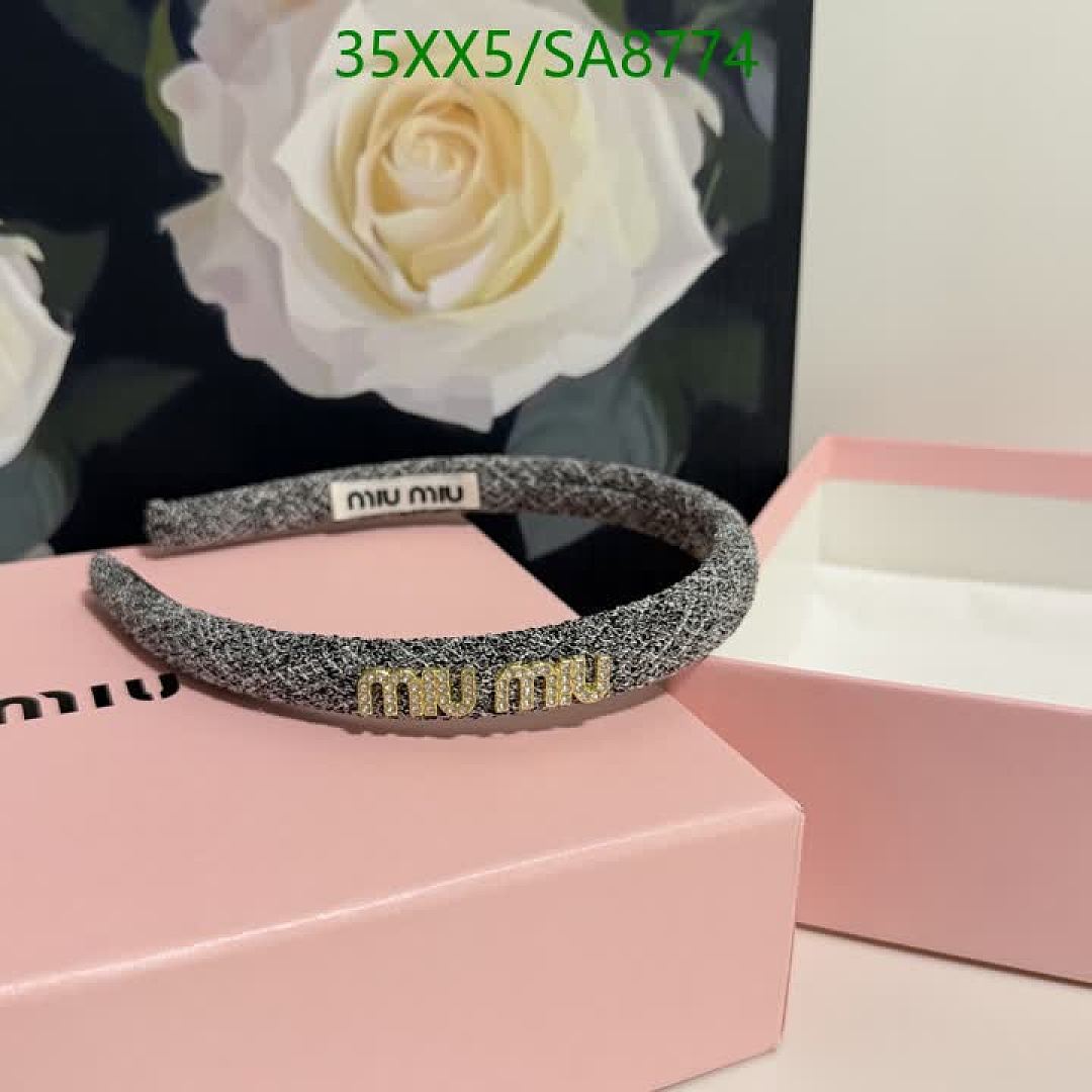 MIU MIU-Headband Code: SA8774 $: 35USD